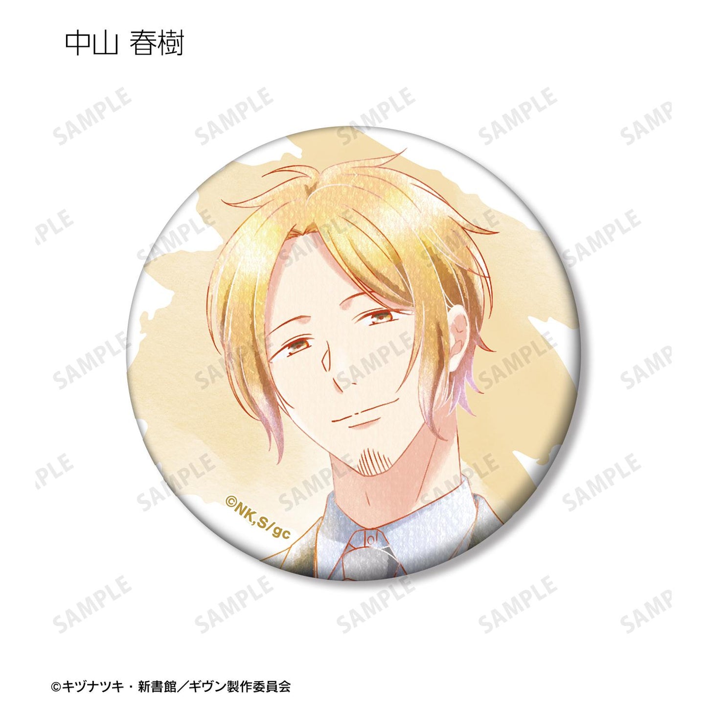 電影《GIVEN 被贈與的未來》 海邊_隨機 Ani-Art aqua label 第3彈 啞光徽章（單品/全套BOX）【BOX/10包入】