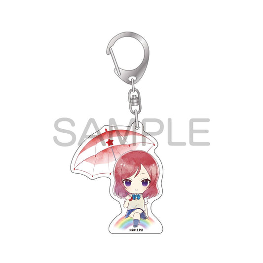 LoveLive! 雨傘造型亞克力鑰匙扣 西木野真姬