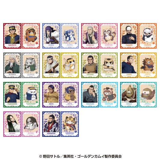 《黃金神威》×どうぶつフォーゼ_迷你寫真收藏【BOX/14包入】【全套BOX】