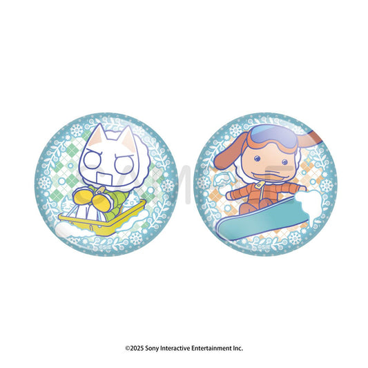 《隨身玩伴多羅貓》_即使在雪中也在一起 徽章套裝 <多羅&皮埃爾>