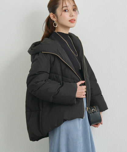 《ふんわり暖か》TENDER CLOTH連帽羽絨服