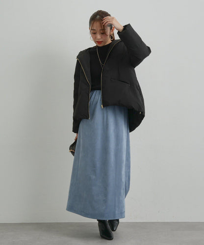 《ふんわり暖か》TENDER CLOTH連帽羽絨服