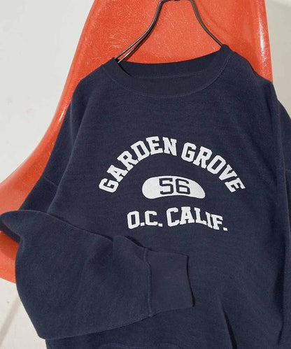 可雙面穿學院風印花衛衣