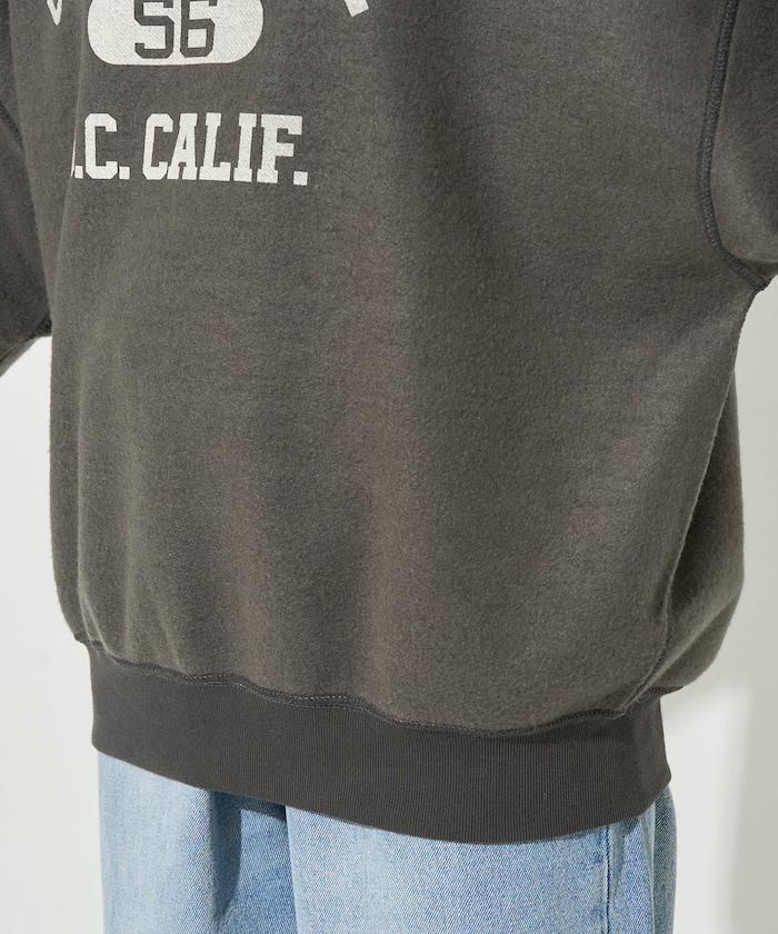 可雙面穿學院風印花衛衣