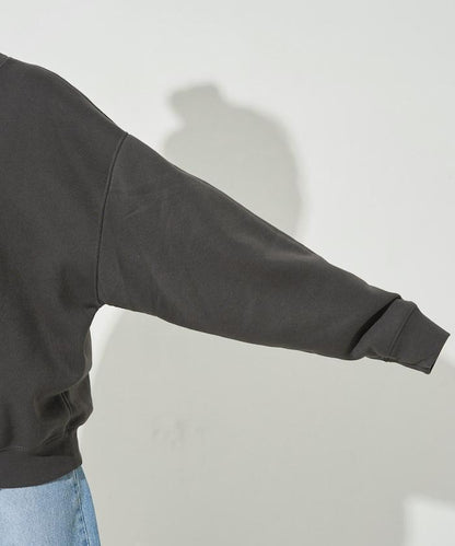 可雙面穿學院風印花衛衣