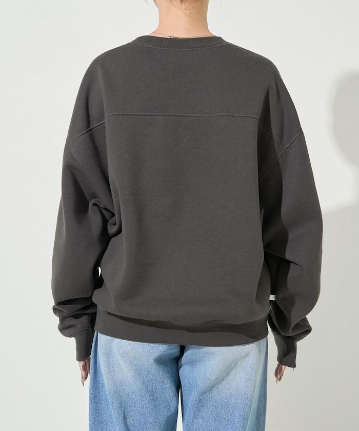 可雙面穿學院風印花衛衣