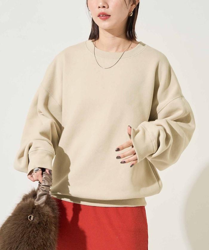 可雙面穿學院風印花衛衣