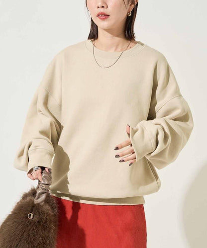 可雙面穿學院風印花衛衣