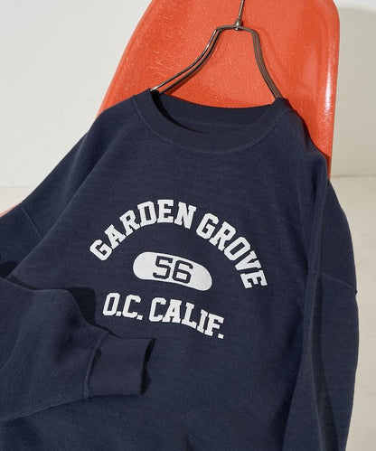 可雙面穿學院風印花衛衣