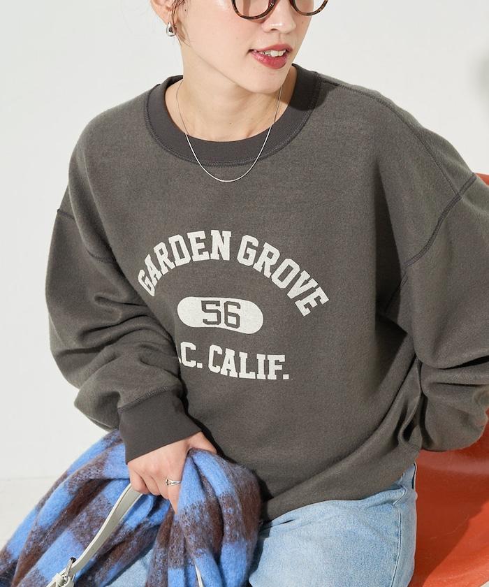 可雙面穿學院風印花衛衣