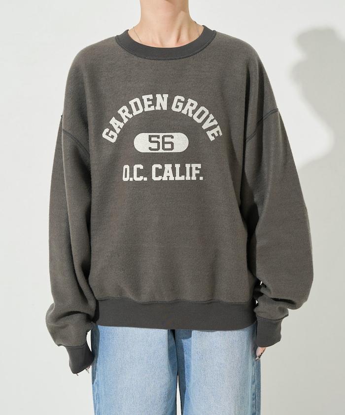 可雙面穿學院風印花衛衣