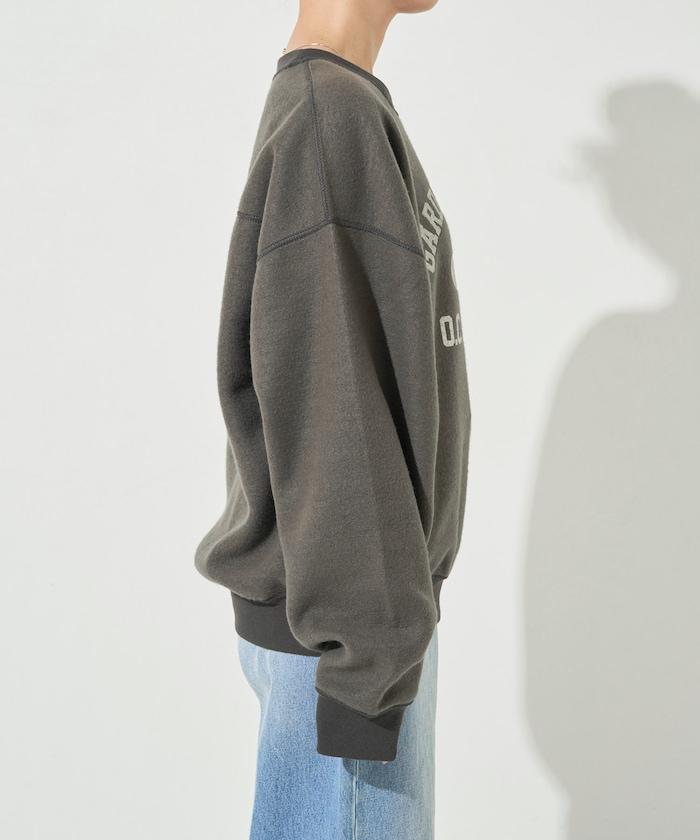 可雙面穿學院風印花衛衣