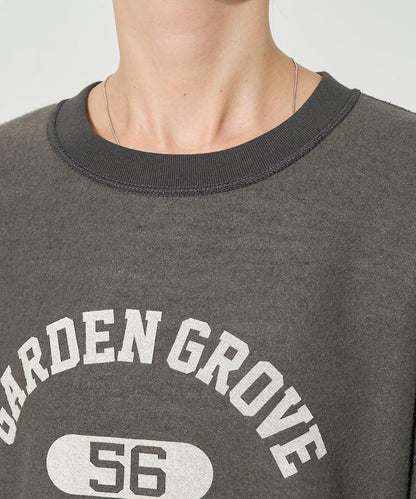 可雙面穿學院風印花衛衣