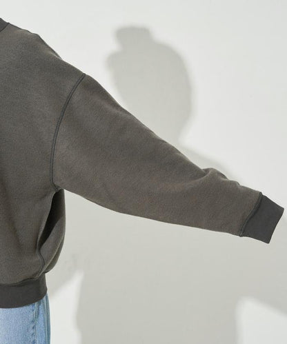 可雙面穿學院風印花衛衣