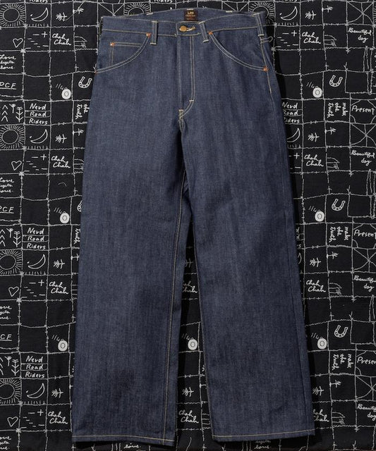 限定 Lee × Chah Chah 直筒牛仔褲