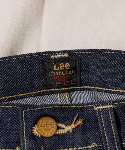 限定 Lee × Chah Chah 直筒牛仔褲