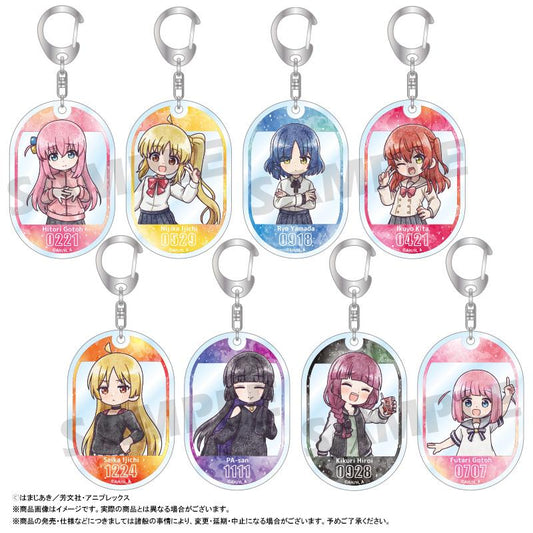 《孤獨搖滾!》 ぴこぱれ 盲盒鑰匙扣 【BOX/8個裝】
