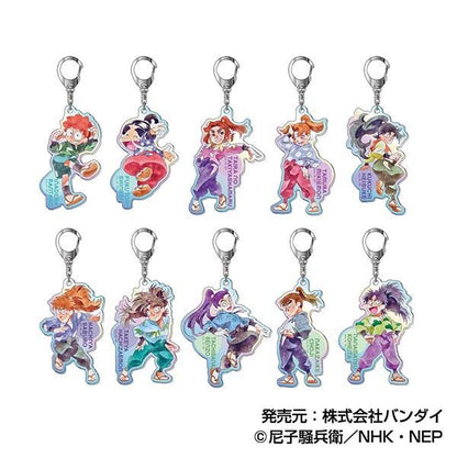 《忍者亂太郎》_炫彩亞克力鑰匙扣 信件系列 第三彈【BOX／10個裝】