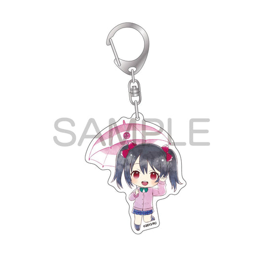 LoveLive! 雨傘造型亞克力鑰匙扣 矢澤妮可