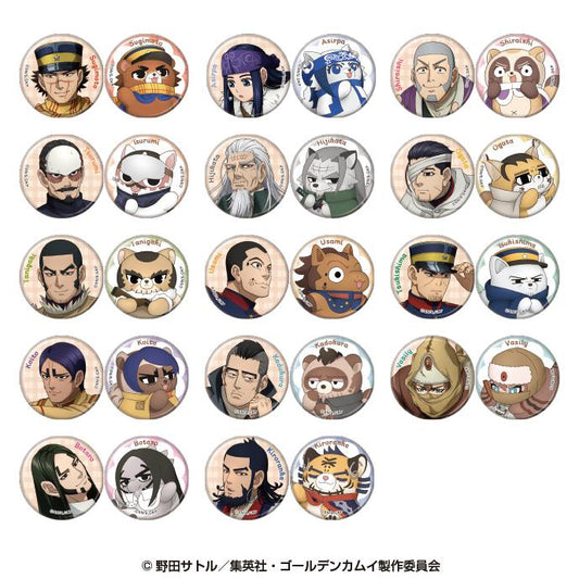 《黃金神威》×どうぶつフォーゼ_徽章套裝收藏 【BOX／14包入】【全套BOX】