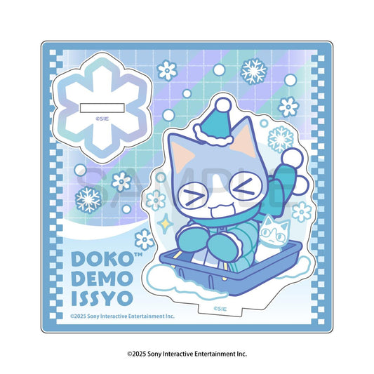 《隨身玩伴多羅貓》_即使在雪中也在一起 亞克力立牌 <ソラ>