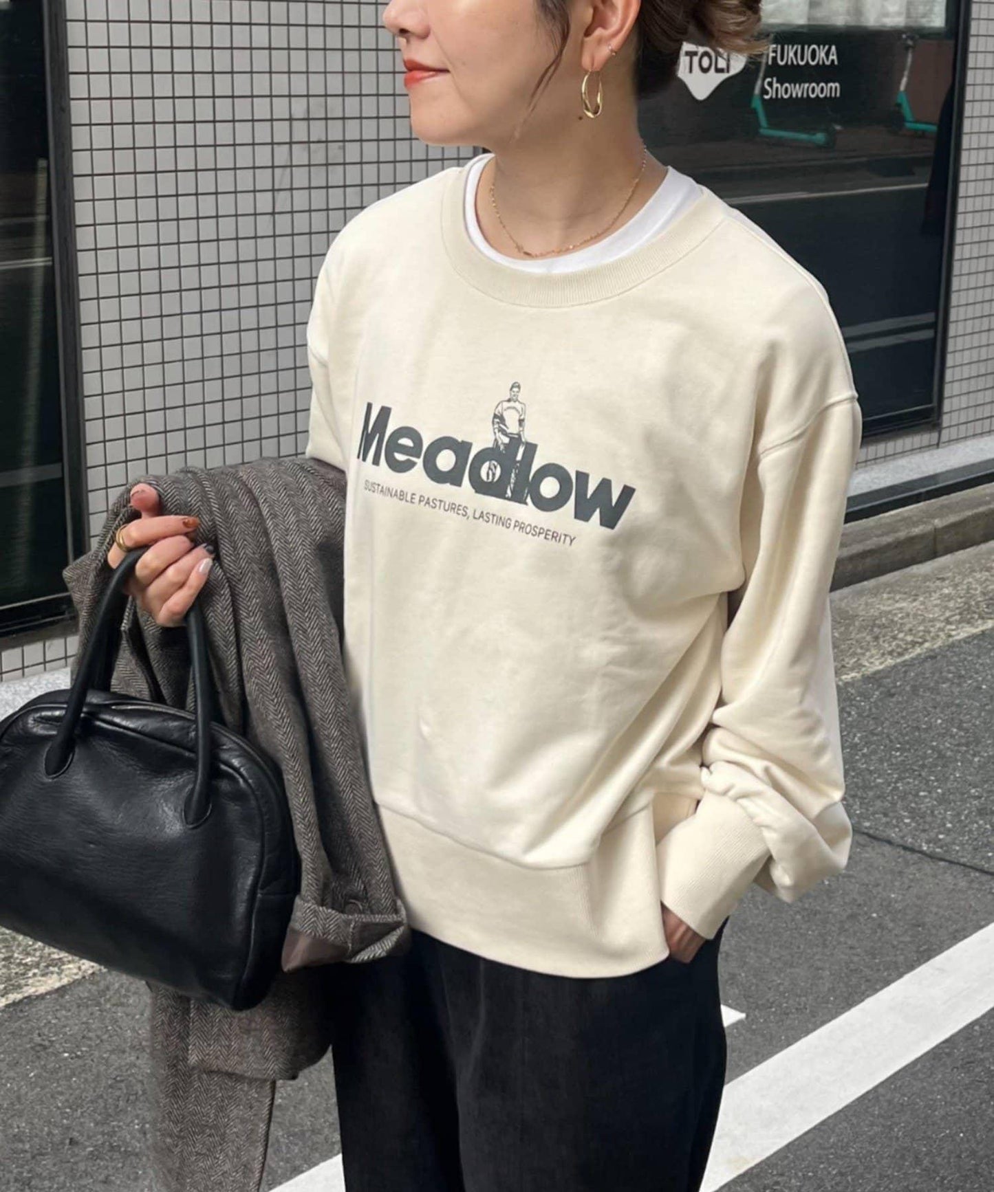 【パルクロ限定】【てら企畫】不再為下裝煩惱!!神級長度LOGO內刷毛衛衣