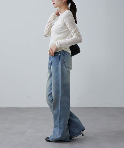 羊絨柔軟圓領針織衫