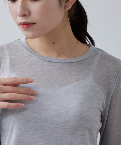 羊絨柔軟圓領針織衫