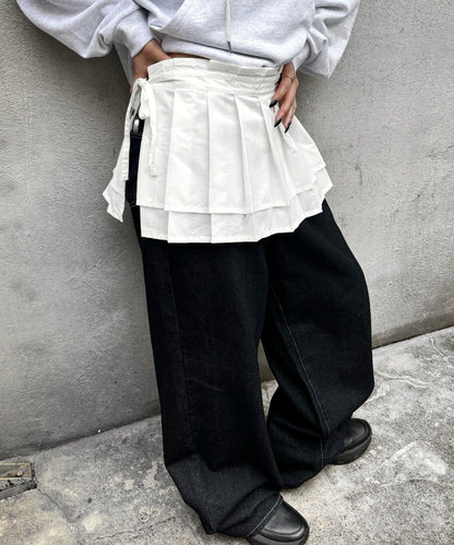 【WHO'S WHO gallery】百褶包裹腰帶