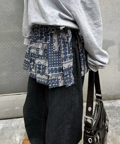 【WHO'S WHO gallery】百褶包裹腰帶