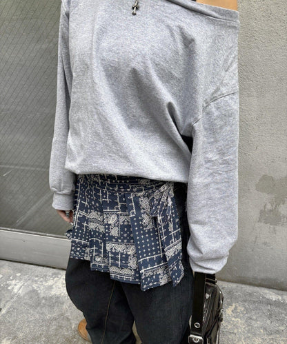 【WHO'S WHO gallery】百褶包裹腰帶