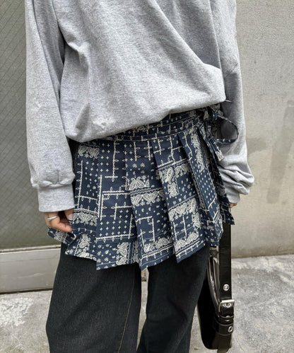 【WHO'S WHO gallery】百褶包裹腰帶