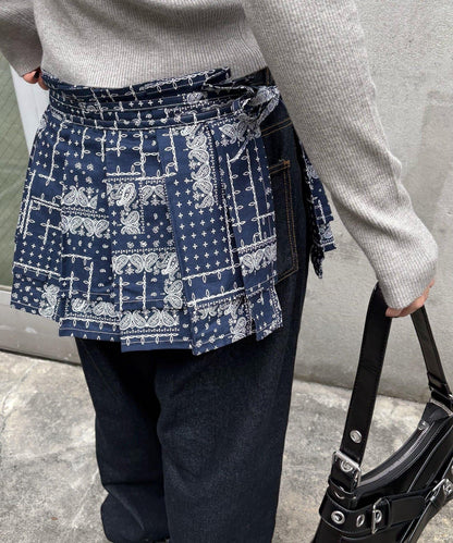 【WHO'S WHO gallery】百褶包裹腰帶