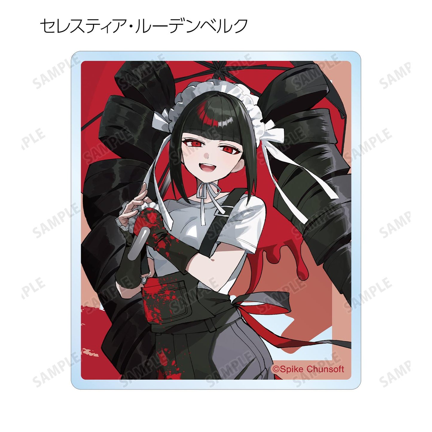《彈丸論破》_さくしゃ2插畫 塗鴉風格版 隨機亞克力卡片（單品/全套BOX）【BOX／12包入】