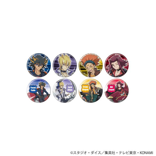 遊戲王5D's_徽章11/全套（共8種）（全新繪製插畫）【全套/8個裝】