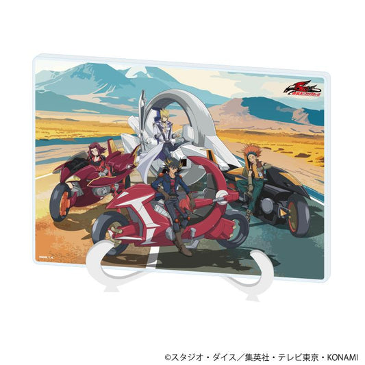 遊戲王5D's (A5尺寸) 亞克力藝術板01/集合設計（新繪插畫）