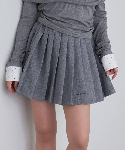 【RAY CASSIN】衛衣百褶迷你裙