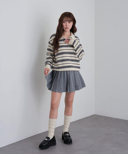 【RAY CASSIN】衛衣百褶迷你裙