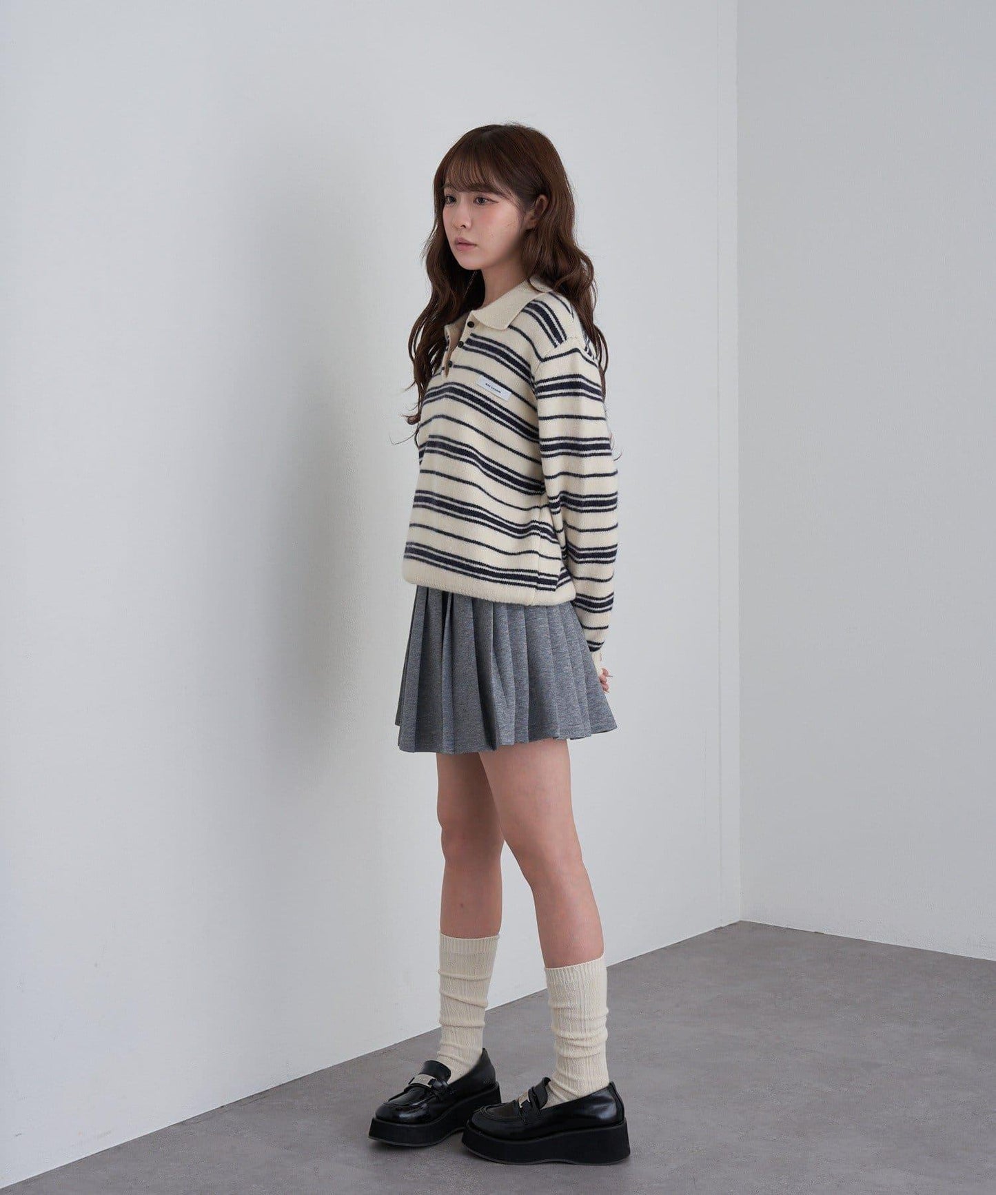 【RAY CASSIN】衛衣百褶迷你裙