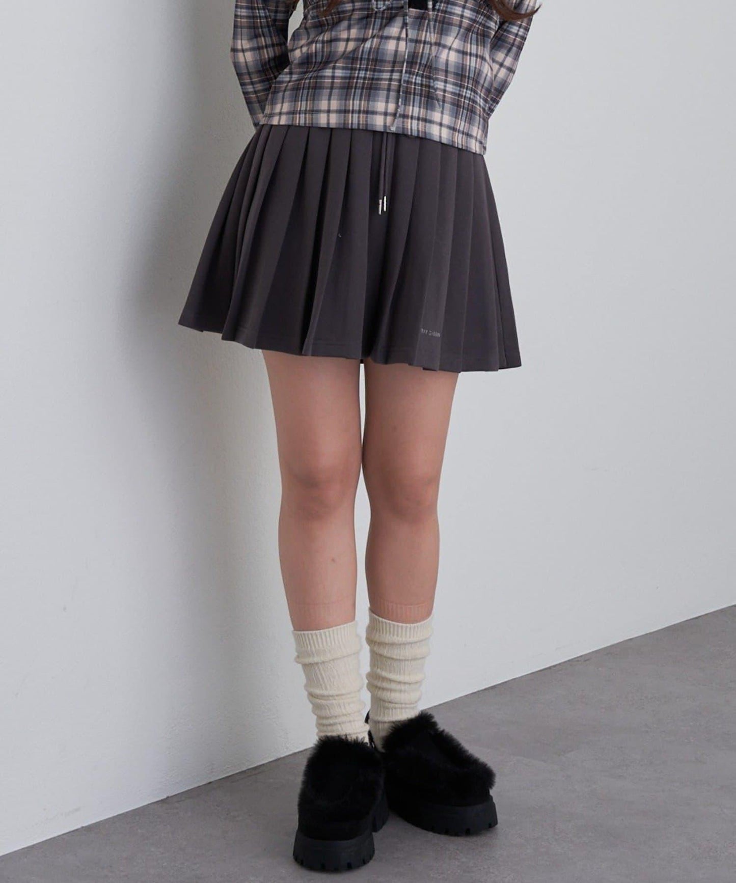 【RAY CASSIN】衛衣百褶迷你裙