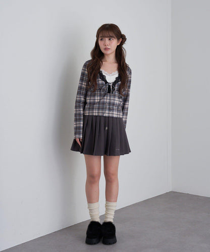 【RAY CASSIN】衛衣百褶迷你裙