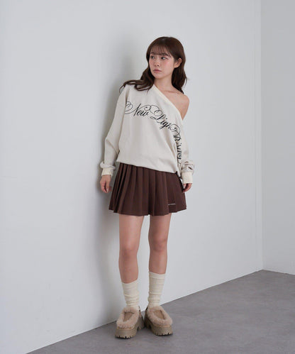 【RAY CASSIN】衛衣百褶迷你裙