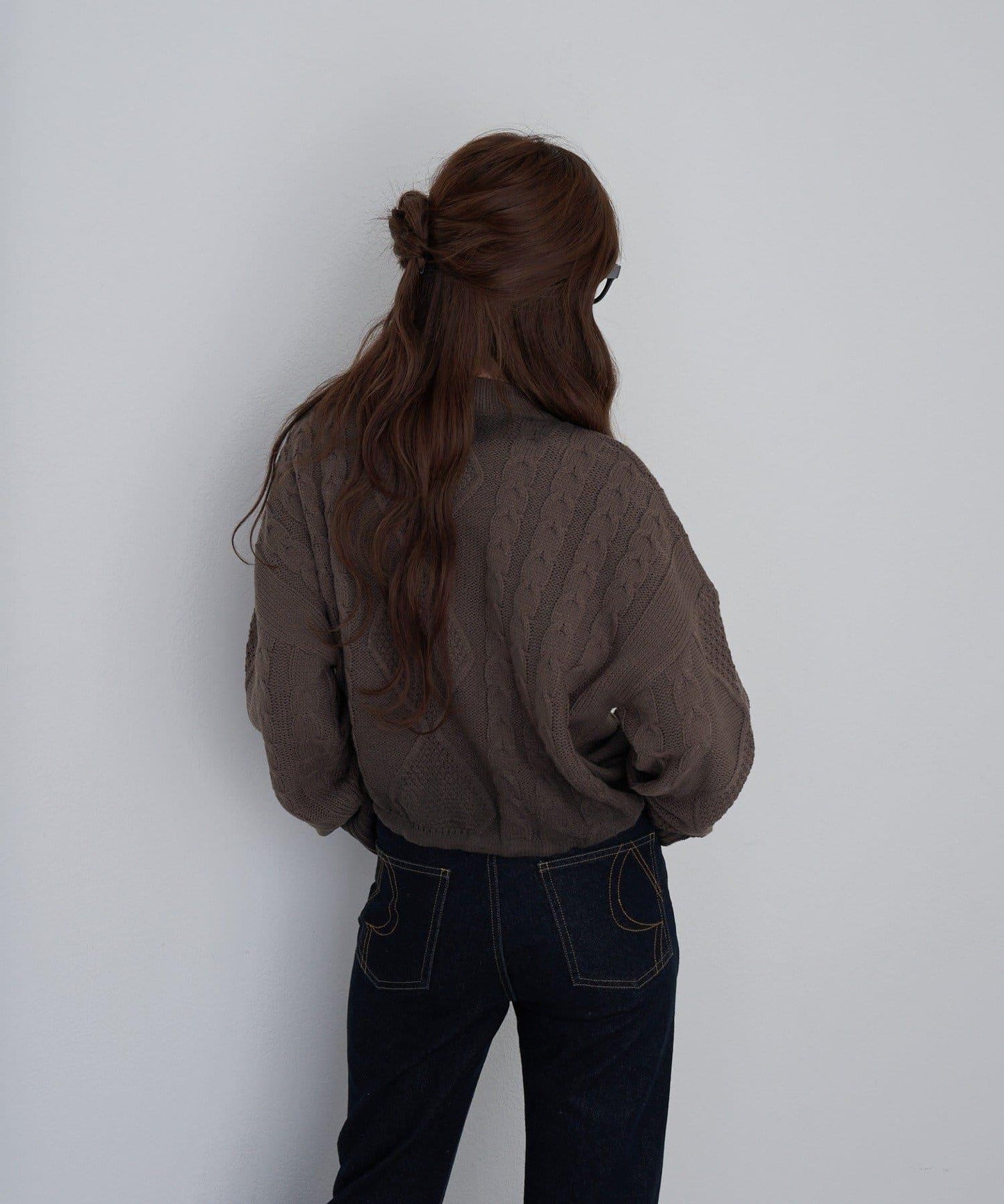 【RAY CASSIN】麻花扎染字母針織衫