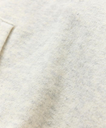 寬鬆版可水洗羊毛棉質拉鍊衛衣外套