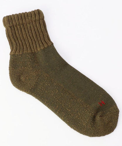 無圖案四分襪（適合腳長25.0-27.0cm）