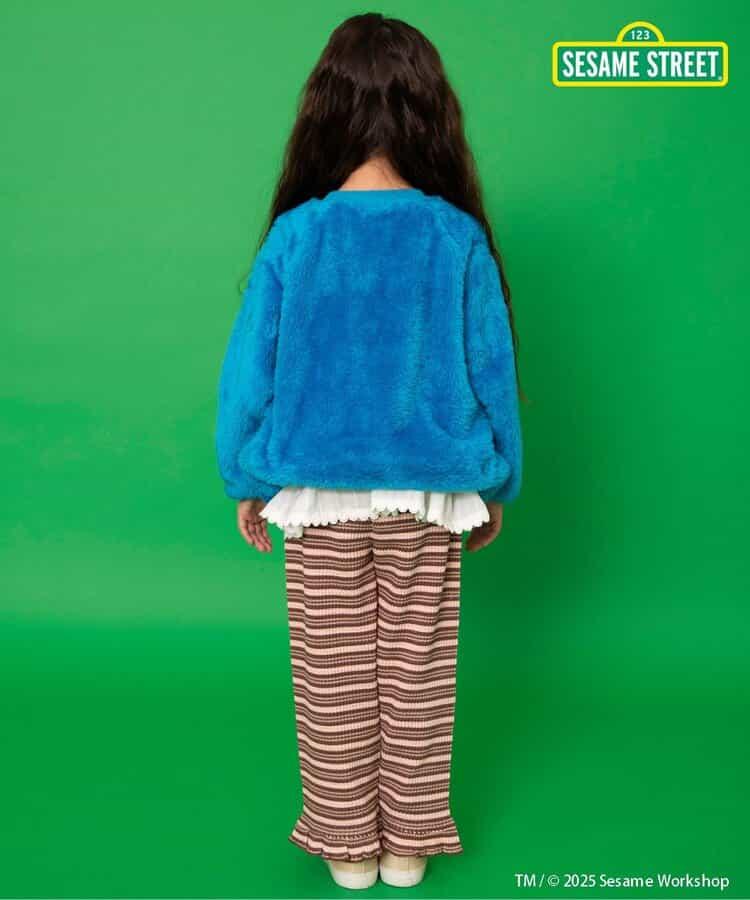 芝麻街毛絨抓絨衛衣