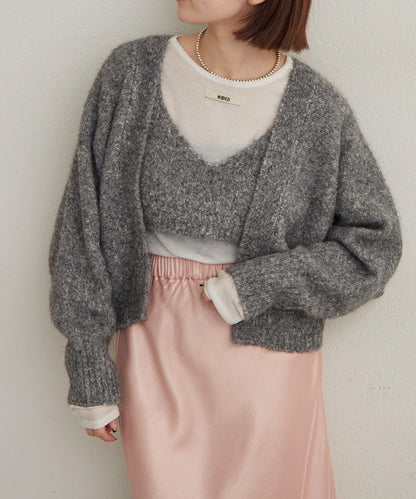 【Omekashi】短外套吊帶套裝