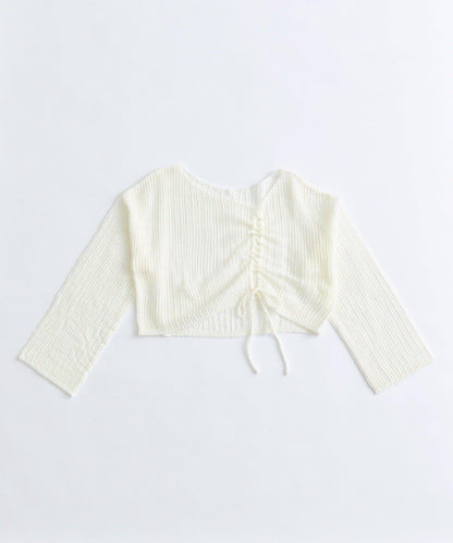 【OLIVE des OLIVE】抽繩針織衫