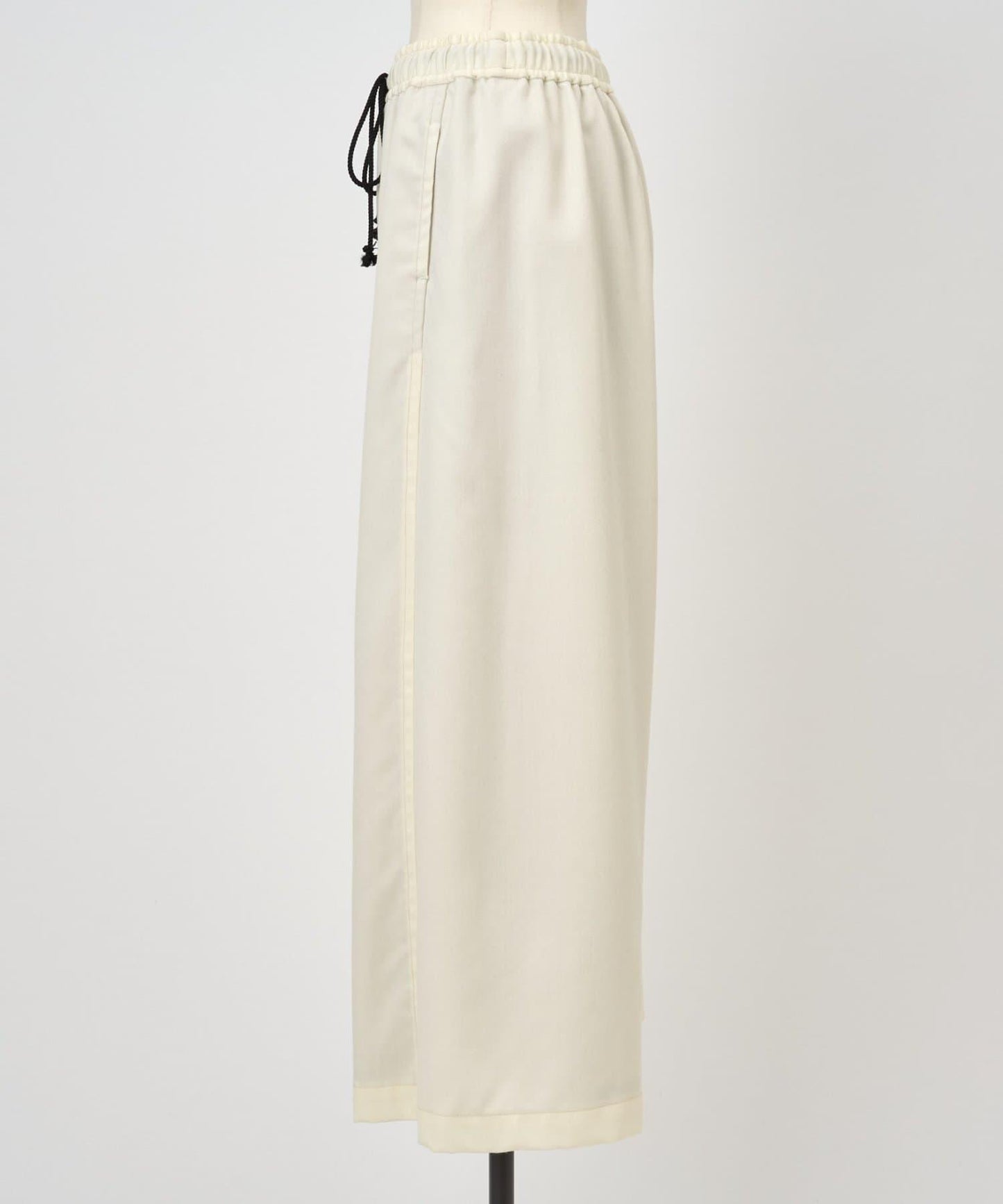 仿牛仔羊毛寬鬆長褲