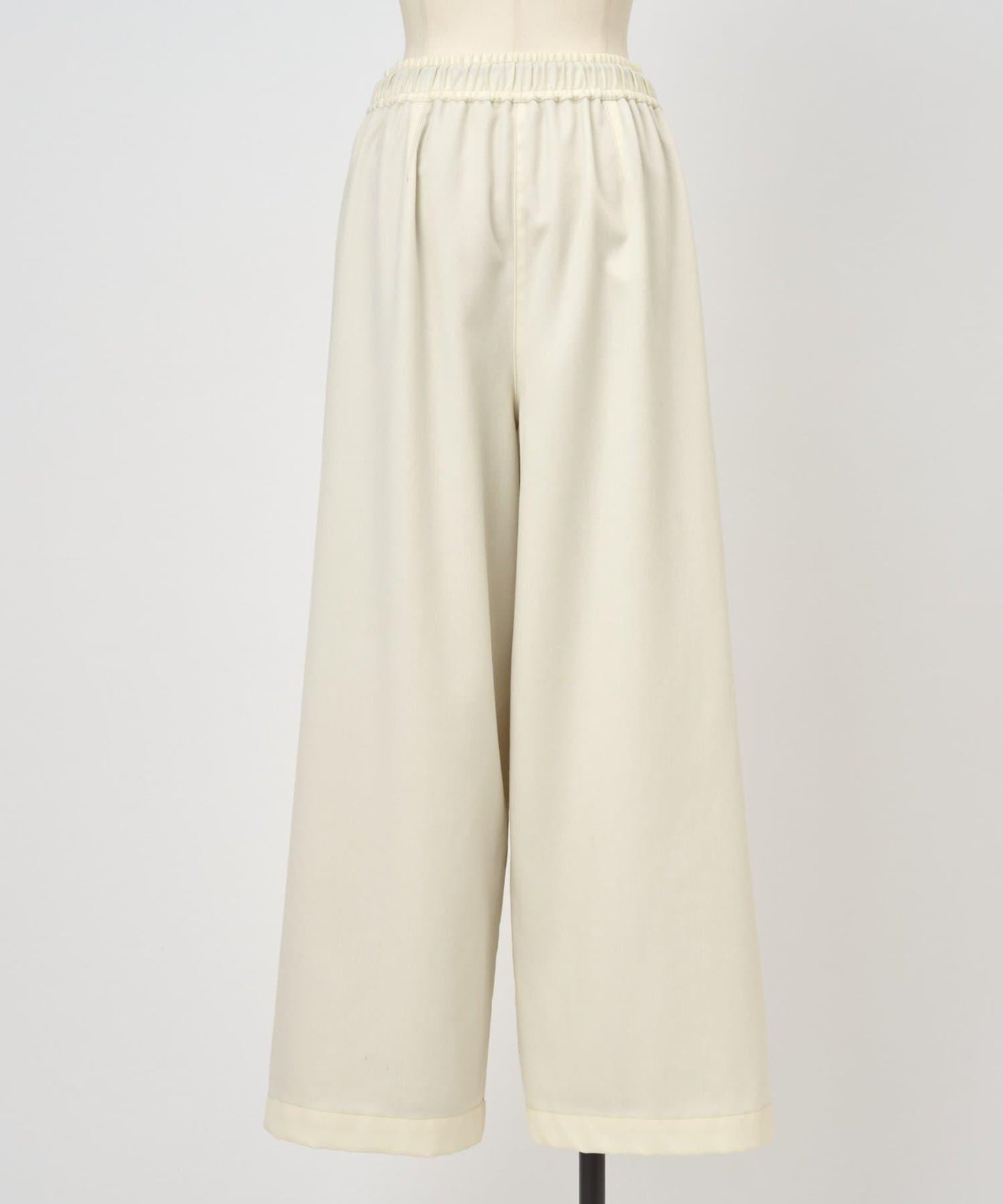 仿牛仔羊毛寬鬆長褲